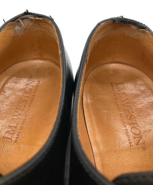 J.M.WESTON（ジェイエムウエストン）J.M.WESTON (ジェイエムウエストン) レザーシューズ ブラック サイズ:8Eの古着・服飾アイテム