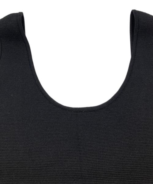 SLOBE IENA（スローブ イエナ）SLOBE IENA (スローブ イエナ) ミラノリブワンピース ブラック サイズ:36の古着・服飾アイテム