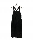 SLOBE IENAスローブ イエナ）の古着「アイラインジャンパースカート」｜ブラック