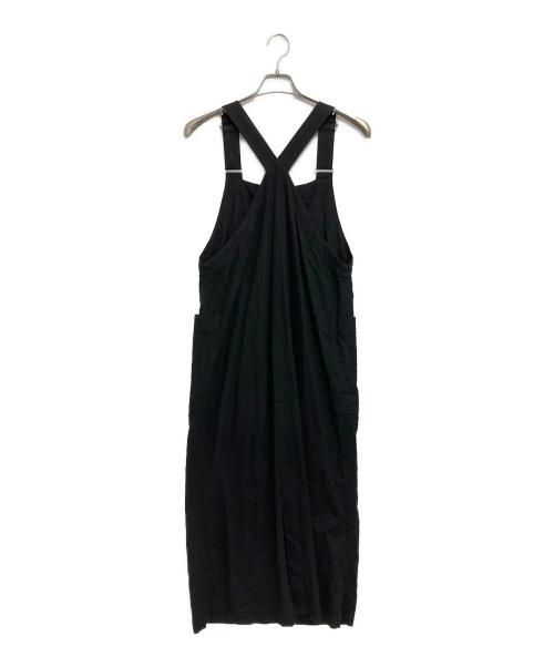 SLOBE IENA（スローブ イエナ）SLOBE IENA (スローブ イエナ) アイラインジャンパースカート ブラック サイズ:-の古着・服飾アイテム