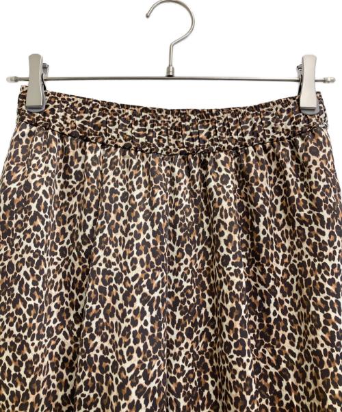 SLOBE IENA（スローブ イエナ）SLOBE IENA (スローブ イエナ) プリントサテンイージーパンツ ブラウン サイズ:free 未使用品の古着・服飾アイテム