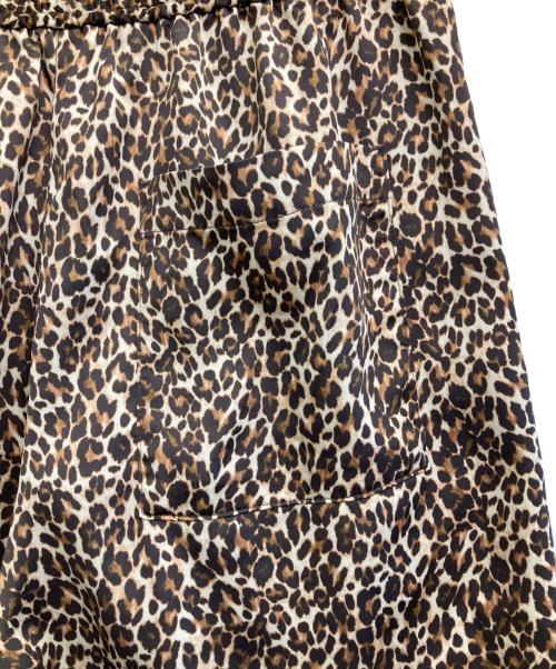 SLOBE IENA（スローブ イエナ）SLOBE IENA (スローブ イエナ) プリントサテンイージーパンツ ブラウン サイズ:free 未使用品の古着・服飾アイテム