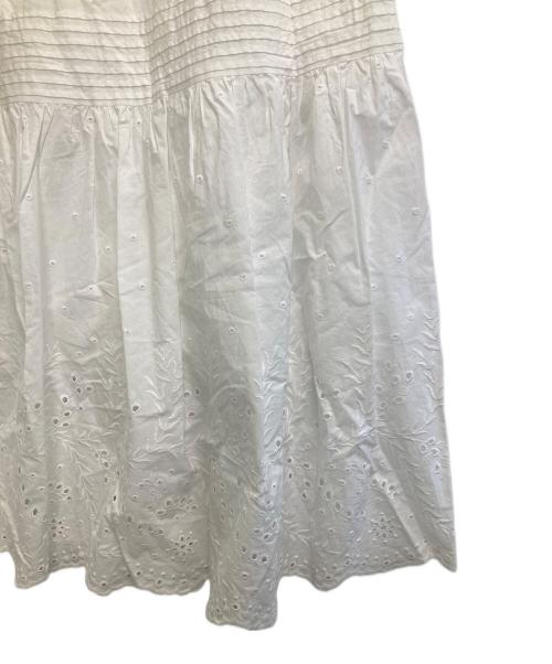 Spick and Span（スピック＆スパン）Spick and Span (スピック＆スパン) エンブロイダリーレーススカート ホワイト サイズ:38 未使用品の古着・服飾アイテム