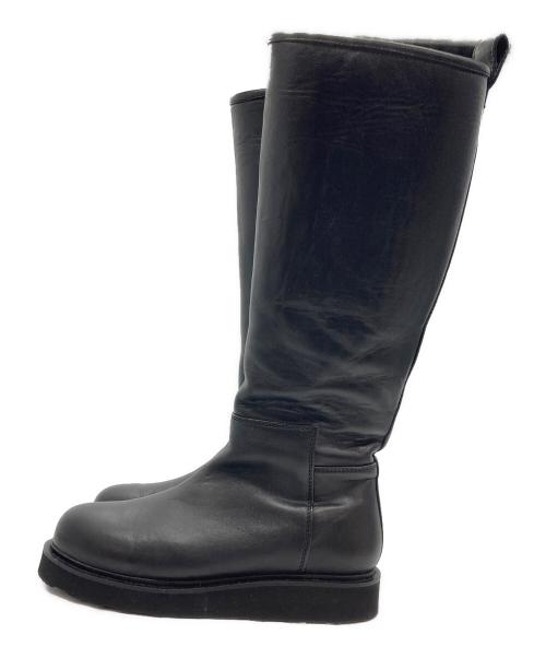 Caminando（カミナンド）Caminando (カミナンド) ロングブーツ ブラック サイズ:25cmの古着・服飾アイテム