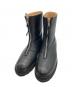 Caminando（カミナンド）の古着「フロントジップブーツ」｜ブラック