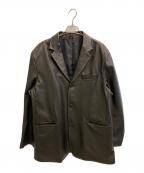 Wind Armorウィンドアーマー）の古着「ラムレザーコート」｜ブラック