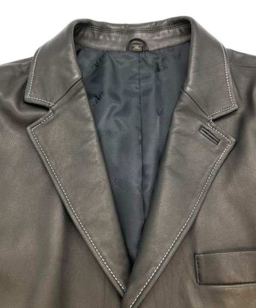 Wind Armor（ウィンドアーマー）Wind Armor (ウィンドアーマー) ラムレザーコート ブラック サイズ:3Lの古着・服飾アイテム