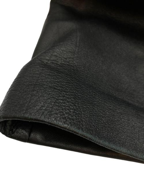 Wind Armor（ウィンドアーマー）Wind Armor (ウィンドアーマー) ラムレザーコート ブラック サイズ:3Lの古着・服飾アイテム