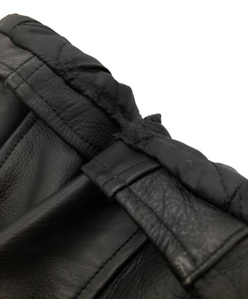 HORN WORKS（ホーンワークス）HORN WORKS (ホーンワークス) シングルレザージャケット ブラック サイズ:XLの古着・服飾アイテム