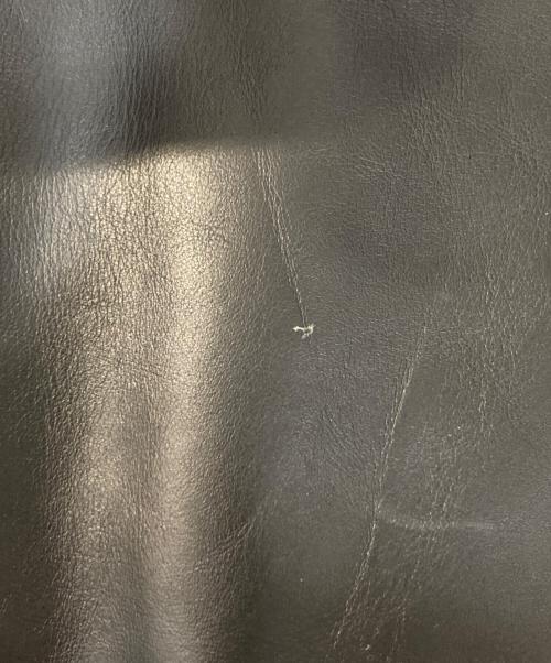 HORN WORKS（ホーンワークス）HORN WORKS (ホーンワークス) シングルレザージャケット ブラック サイズ:XLの古着・服飾アイテム