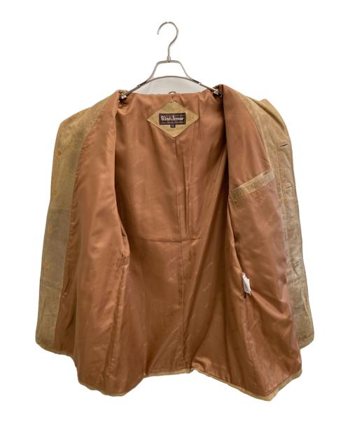 Wind Armor（ウィンドアーマー）Wind Armor (ウィンドアーマー) ゴートスウェードコート カーキ サイズ:LLの古着・服飾アイテム