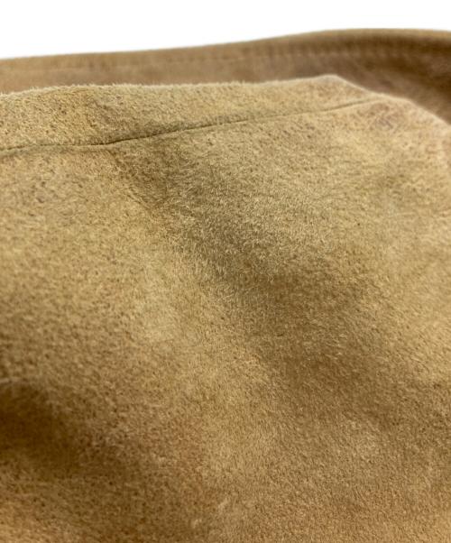 Wind Armor（ウィンドアーマー）Wind Armor (ウィンドアーマー) ゴートスウェードコート カーキ サイズ:LLの古着・服飾アイテム