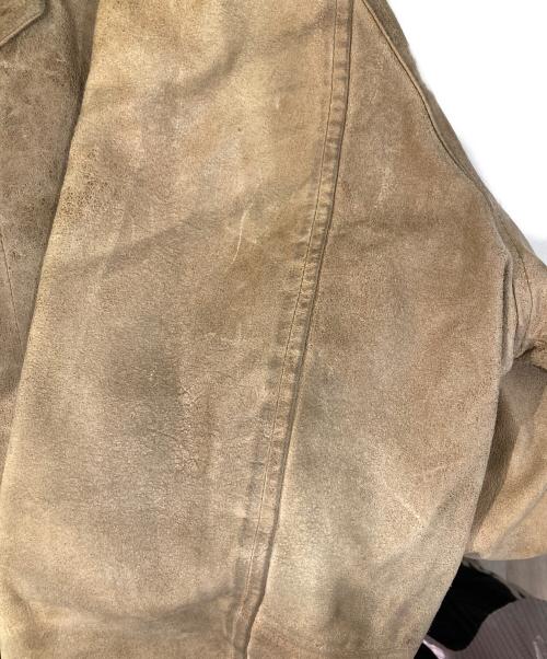 Wind Armor（ウィンドアーマー）Wind Armor (ウィンドアーマー) ゴートスウェードコート カーキ サイズ:LLの古着・服飾アイテム