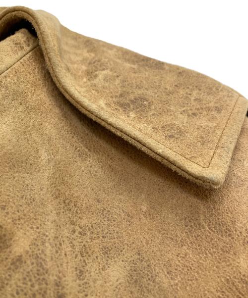 Wind Armor（ウィンドアーマー）Wind Armor (ウィンドアーマー) ゴートスウェードコート カーキ サイズ:LLの古着・服飾アイテム