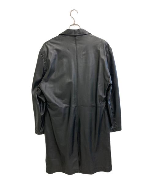 Wind Armor（ウィンドアーマー）Wind Armor (ウィンドアーマー) ラムレザーコート ブラック サイズ:3Lの古着・服飾アイテム
