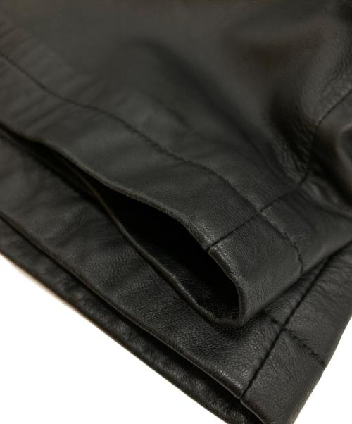 Wind Armor（ウィンドアーマー）Wind Armor (ウィンドアーマー) ラムレザーコート ブラック サイズ:3Lの古着・服飾アイテム