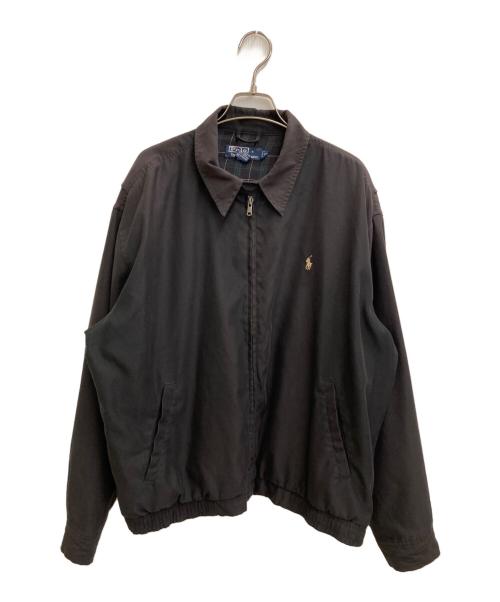 POLO RALPH LAUREN（ポロ・ラルフローレン）POLO RALPH LAUREN (ポロ・ラルフローレン) 90s スイングトップ ブラック サイズ:Lの古着・服飾アイテム