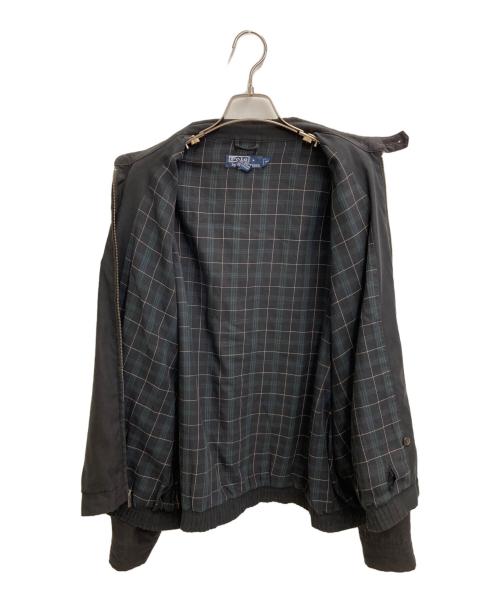 POLO RALPH LAUREN（ポロ・ラルフローレン）POLO RALPH LAUREN (ポロ・ラルフローレン) 90s スイングトップ ブラック サイズ:Lの古着・服飾アイテム