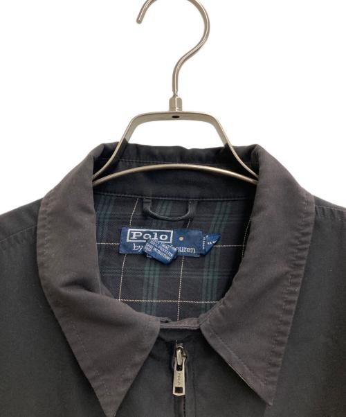 POLO RALPH LAUREN（ポロ・ラルフローレン）POLO RALPH LAUREN (ポロ・ラルフローレン) 90s スイングトップ ブラック サイズ:Lの古着・服飾アイテム