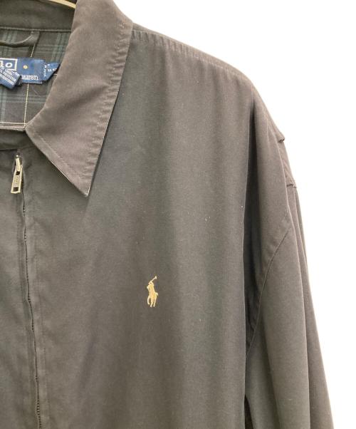 POLO RALPH LAUREN（ポロ・ラルフローレン）POLO RALPH LAUREN (ポロ・ラルフローレン) 90s スイングトップ ブラック サイズ:Lの古着・服飾アイテム