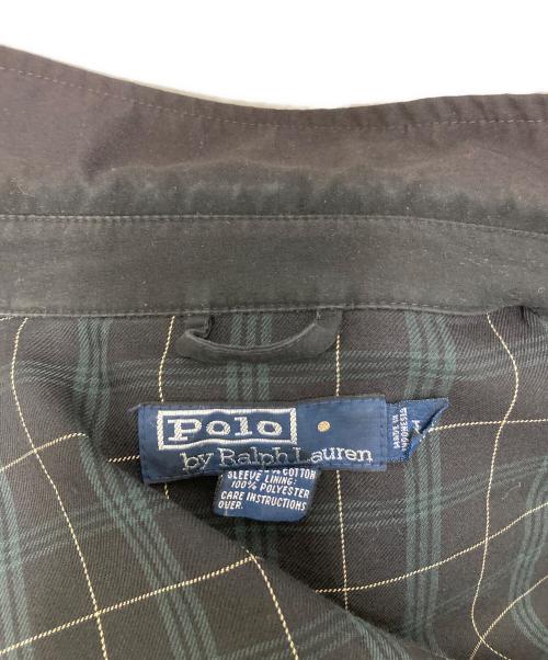 POLO RALPH LAUREN（ポロ・ラルフローレン）POLO RALPH LAUREN (ポロ・ラルフローレン) 90s スイングトップ ブラック サイズ:Lの古着・服飾アイテム