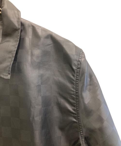 stussy（ステューシー）stussy (ステューシー) Tonal Check Jacket ブラック サイズ:Lの古着・服飾アイテム