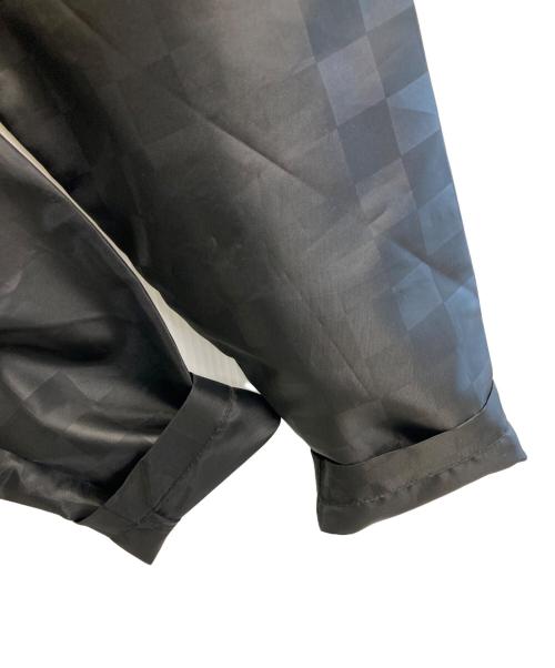 stussy（ステューシー）stussy (ステューシー) Tonal Check Jacket ブラック サイズ:Lの古着・服飾アイテム