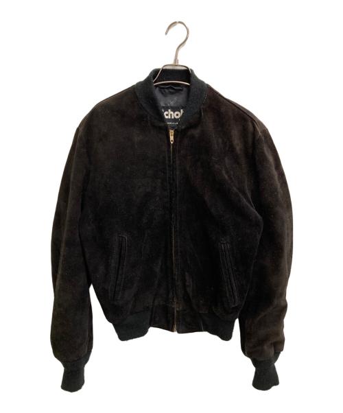 Schott（ショット）Schott (ショット) 90s スエードレザージャケット ブラウン サイズ:40の古着・服飾アイテム