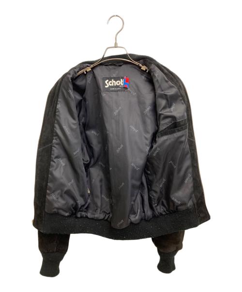 Schott（ショット）Schott (ショット) 90s スエードレザージャケット ブラウン サイズ:40の古着・服飾アイテム