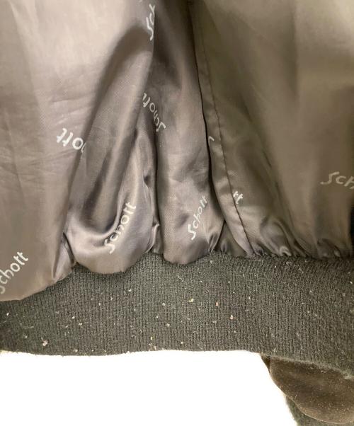 Schott（ショット）Schott (ショット) 90s スエードレザージャケット ブラウン サイズ:40の古着・服飾アイテム