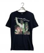 stussyステューシー）の古着「プリントTシャツ」｜ブラック