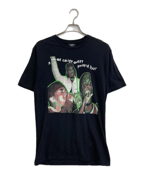 stussy（ステューシー）stussy (ステューシー) プリントTシャツ ブラック サイズ:SIZE Mの古着・服飾アイテム