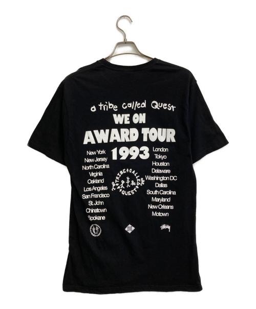 stussy（ステューシー）stussy (ステューシー) プリントTシャツ ブラック サイズ:SIZE Mの古着・服飾アイテム