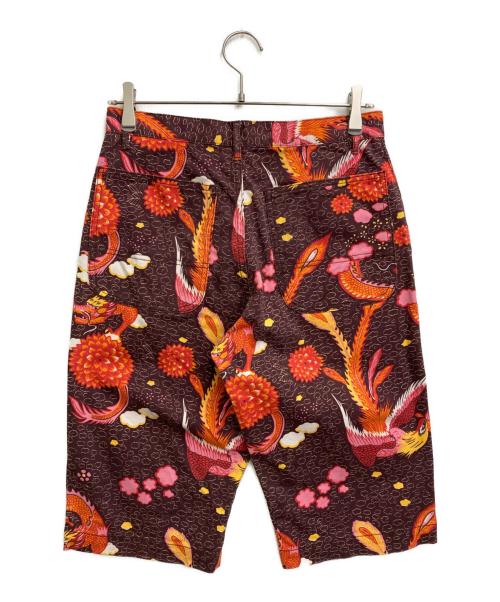 COMME des GARCONS HOMME PLUS（コムデギャルソンオムプリュス）COMME des GARCONS HOMME PLUS (コムデギャルソンオムプリュス) 総柄ショートパンツ ブラウン サイズ:XSの古着・服飾アイテム