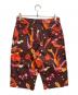 COMME des GARCONS HOMME PLUS (コムデギャルソンオムプリュス) 総柄ショートパンツ ブラウン サイズ:XS：8000円