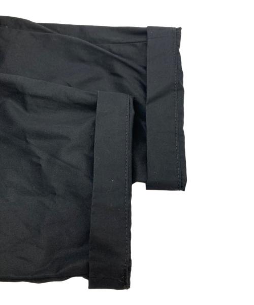 BLACK COMME des GARCONS（ブラックコムデギャルソン）BLACK COMME des GARCONS (ブラックコムデギャルソン) 巻きスカート ラップパンツ ブラック サイズ:Mの古着・服飾アイテム