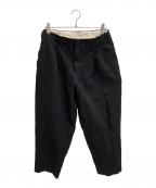 COMME des GARCONS HOMME PLUSコムデギャルソンオムプリュス）の古着「パンツ」｜ブラック