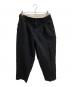 COMME des GARCONS HOMME PLUS（コムデギャルソンオムプリュス）の古着「パンツ」｜ブラック