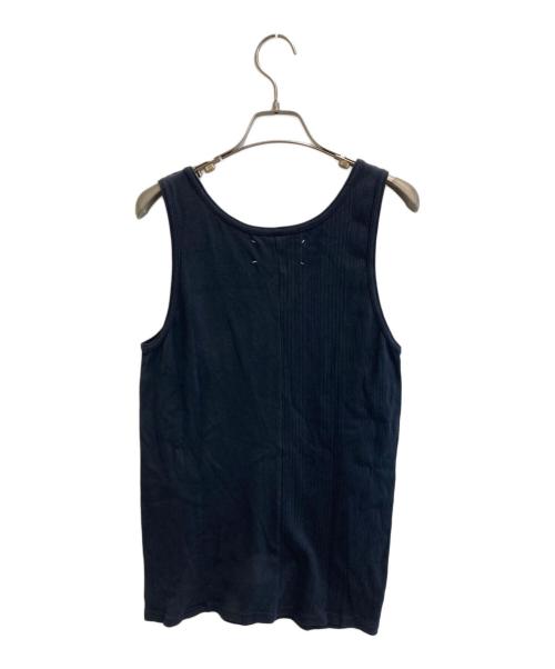 Martin Margiela 10（マルタン・マルジェラ 10）Martin Margiela 10 (マルタン・マルジェラ 10) Martin Margiela 10 Docking Tank top ネイビー サイズ:48の古着・服飾アイテム