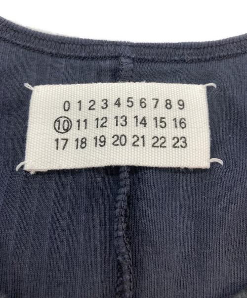 Martin Margiela 10（マルタン・マルジェラ 10）Martin Margiela 10 (マルタン・マルジェラ 10) Martin Margiela 10 Docking Tank top ネイビー サイズ:48の古着・服飾アイテム