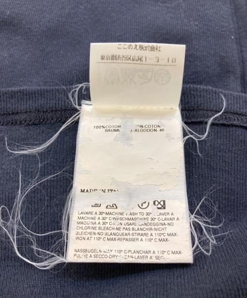 Martin Margiela 10（マルタン・マルジェラ 10）Martin Margiela 10 (マルタン・マルジェラ 10) Martin Margiela 10 Docking Tank top ネイビー サイズ:48の古着・服飾アイテム