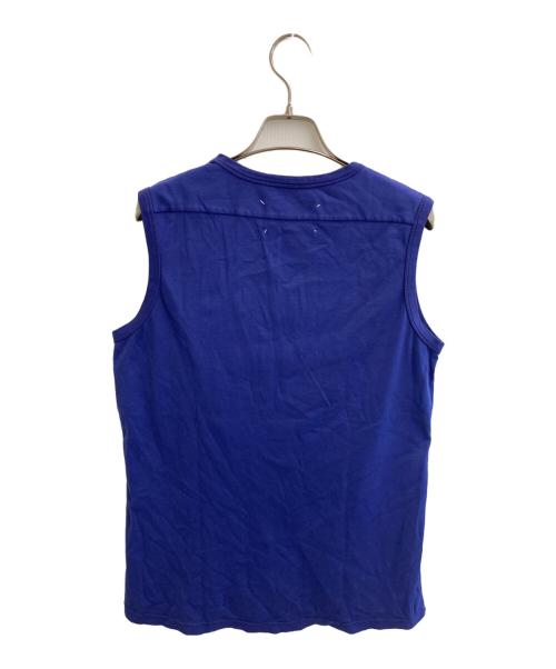 Martin Margiela 10（マルタン・マルジェラ 10）Martin Margiela 10 (マルタン・マルジェラ 10) タンクトップ ブルー サイズ:46の古着・服飾アイテム