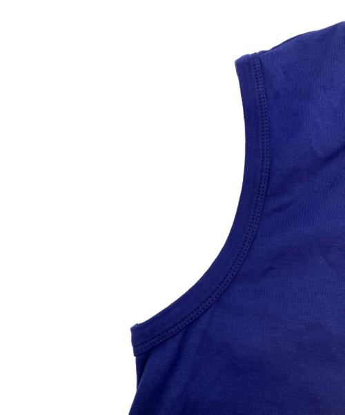 Martin Margiela 10（マルタン・マルジェラ 10）Martin Margiela 10 (マルタン・マルジェラ 10) タンクトップ ブルー サイズ:46の古着・服飾アイテム