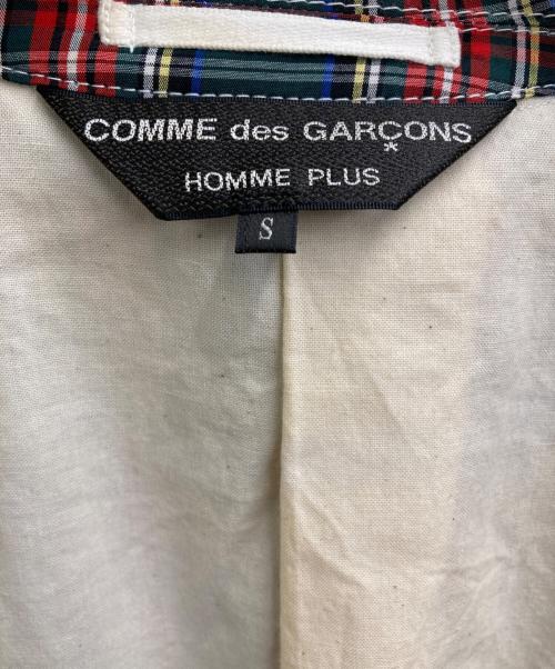 COMME des GARCONS HOMME PLUS（コムデギャルソンオムプリュス）COMME des GARCONS HOMME PLUS (コムデギャルソンオムプリュス) ダブルライダースジャケット レッド×グリーン サイズ:Sの古着・服飾アイテム