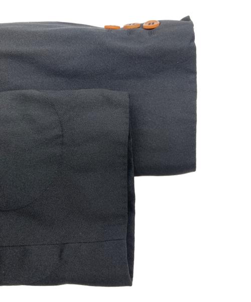 COMME des GARCONS HOMME PLUS（コムデギャルソンオムプリュス）COMME des GARCONS HOMME PLUS (コムデギャルソンオムプリュス) バックジップジャケット ブラック サイズ:XSの古着・服飾アイテム