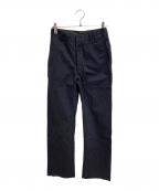 Martin Margiela 10マルタン・マルジェラ 10）の古着「ストライプパンツ」｜ネイビー