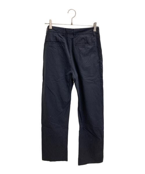 Martin Margiela 10（マルタン・マルジェラ 10）Martin Margiela 10 (マルタン・マルジェラ 10) ストライプパンツ ネイビー サイズ:44の古着・服飾アイテム