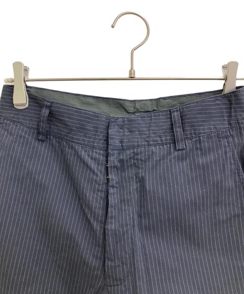 Martin Margiela 10（マルタン・マルジェラ 10）Martin Margiela 10 (マルタン・マルジェラ 10) ストライプパンツ ネイビー サイズ:44の古着・服飾アイテム