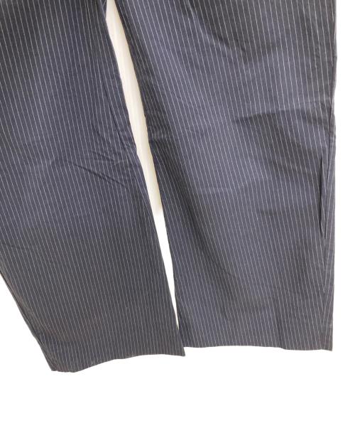 Martin Margiela 10（マルタン・マルジェラ 10）Martin Margiela 10 (マルタン・マルジェラ 10) ストライプパンツ ネイビー サイズ:44の古着・服飾アイテム