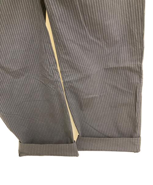 Martin Margiela 10（マルタン・マルジェラ 10）Martin Margiela 10 (マルタン・マルジェラ 10) ストライプパンツ ネイビー サイズ:44の古着・服飾アイテム
